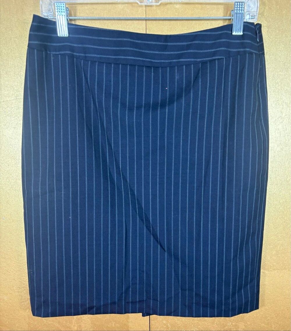 Banana Republic striped stretch pencil skirt size 6P